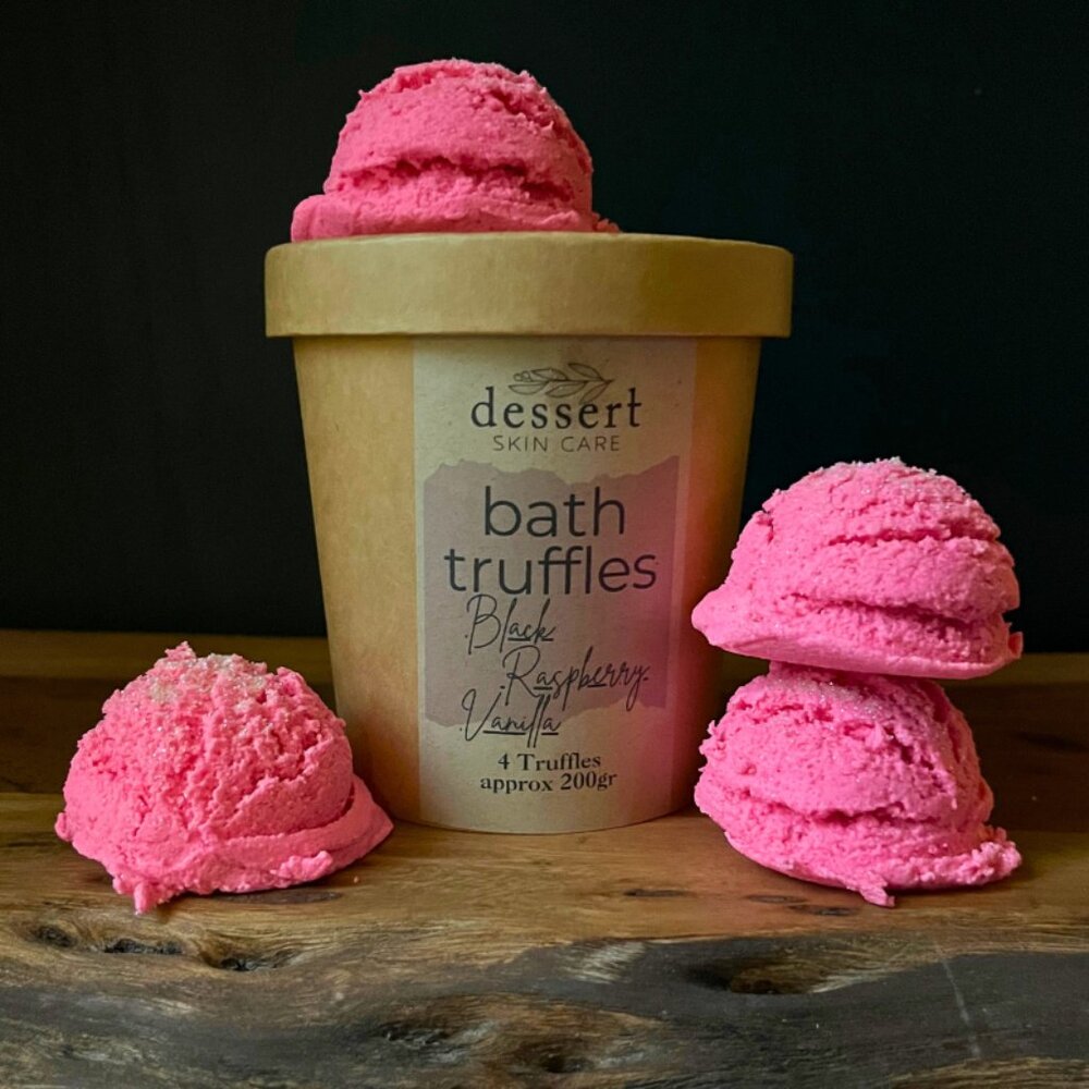 Black Raspberry Vanilla Bath Truffles 7oz/200gr